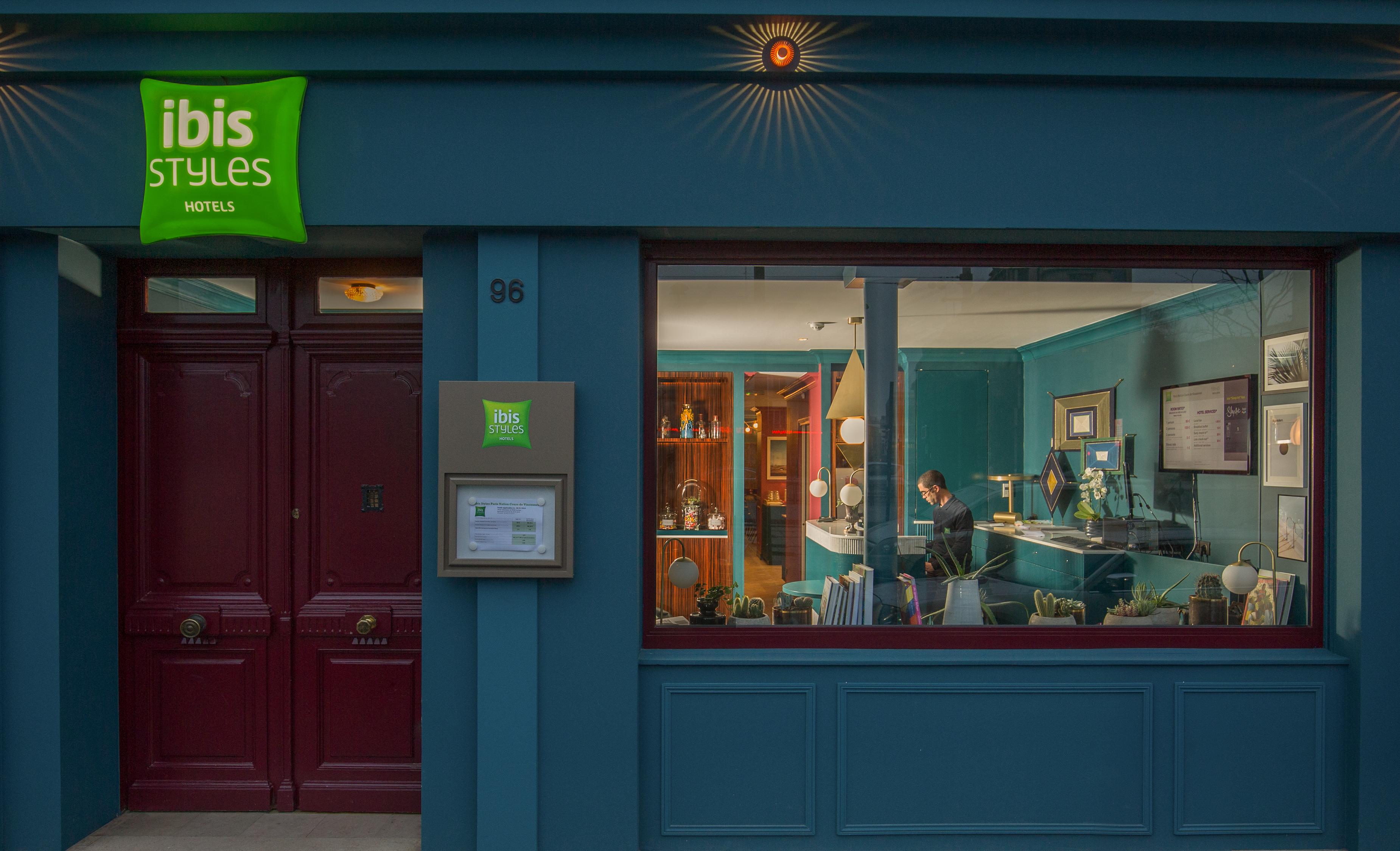 Ibis Styles Paris Nation Cours De Vincennes Hotel Kültér fotó